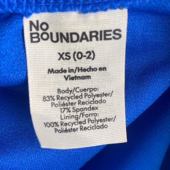 🌺 3/$25 🌺 No Boundaries | Women’s XS Royal Blue One Piece Bathing Suit | NWT | - Picture 8 of 9